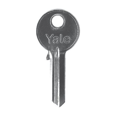 CHIAVE PIATTA YALE YPK750590 ORIGINALE - OTTONE NICHELATO- 10 pezzi