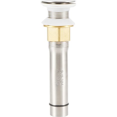 Bouchon De Vidange En Acier Inoxydable 304 Pour Évier De Cuisine Et Salle De Bain Avec Joint En Silicone - Installation Filetée Robuste - Lot De 1 (1/5)