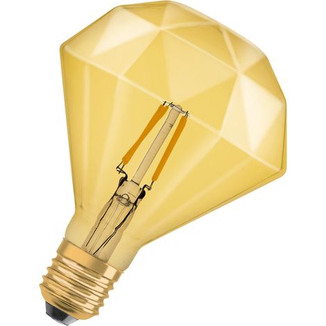 Amp.led Diamond Edition 1906 Klar Filament Gold 4,5W40 E27 - Osram (1/5)