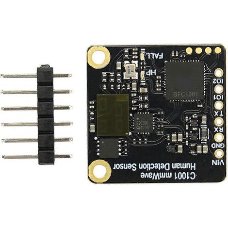 Für DFRobot C1001 60GHz MmWave Indoor Sturz-, Schlaf- und Atemerkennungssensor 11 Meter für Arduino ESP32 Micro:Bit