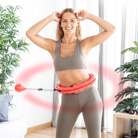 Aro fitness inteligente ajustable con pesas fittehoop innovagoods (1/5)
