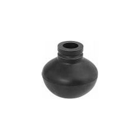 10 x SFERA IN GOMMA NR NERA ANTICALCAREA Misura: D. Est. 60 mm  H.55