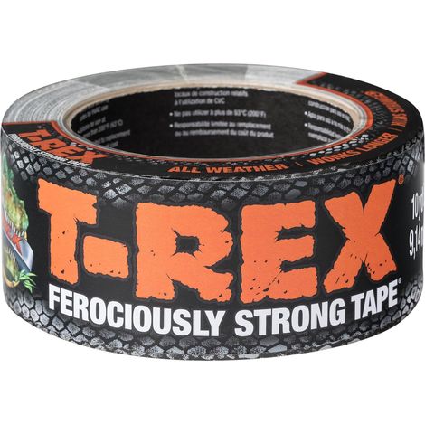 Ruban blindé extra fort - Ruban tissé imperméable pour réparations intérieures et extérieures - Duct Tape polyvalent - 48mm x 9,1m (1/5)
