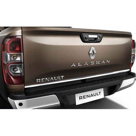 Embellecedor cromado del portón trasero para Renault Alaskan 2016+ (1/5)
