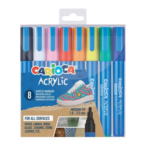 ROTUL.ACRILICO CARIOCA C.8