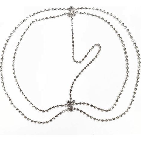 Head Chain - Bohemian Forehead Band - Adjustable Crystal Hair Jewelry for Festival Wedding Party - One Piece (1/5)