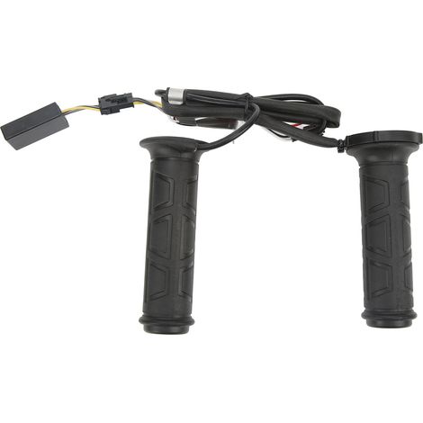 Poignées chauffantes moto électriques 12V DC 15-35W avec chaleur réglable 50-70°C pour guidon 22mm (7/8") motocyclette quad ATV (1/5)