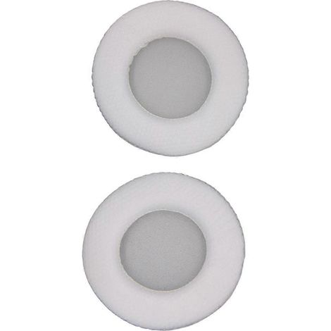 80 mm Universal-Ohrpolster für Kopfhörer, Ersatzbezüge, weicher Schwamm, atmungsaktives Netzgewebe, runde Kissen (1/5)