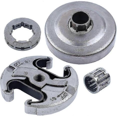Kit d'embrayage, pignon et roulement à aiguilles pour tronçonneuse Husqvarna 340-450 (1/4)