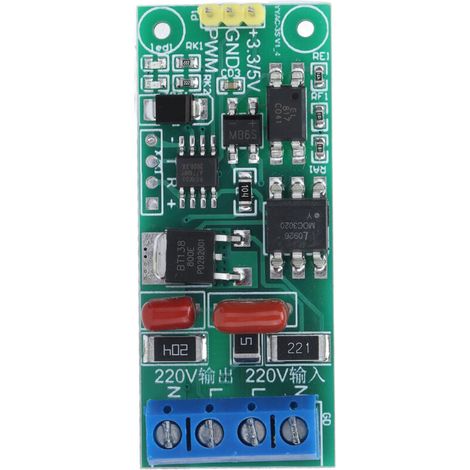 Module de contrôle PWM, carte de contrôle de micro-ordinateur à puce unique, AC220V YYAC-3S (1/5)