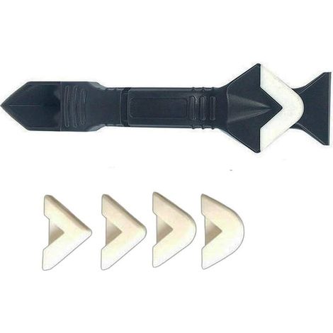 Outil 3 en 1 pour enlever les rayures et décoller les mastics en silicone (1/3)