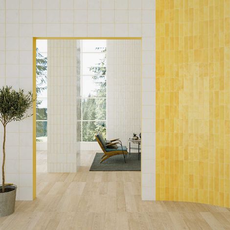 Carrelage grès cérame effet BEJMAT 15x5cm - Lemonade - Brillant / Poli - boîte de 0.47 m2 - Gioia Materia
