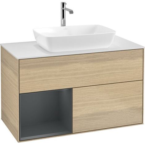 Villeroy & Boch G771HGPC Meuble sous lavabo Finion G77 (1/2)