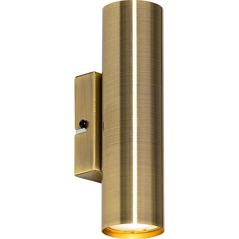 Modern Wall Light Bronze 2-Light - Jeana