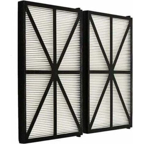 Set di 2 pannelli filtro per robot Tiger Shark - RCX70101PAK2 - Nero, -Crezuo
