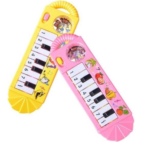 2-teiliges elektronisches Keyboard-Set für Jungen und Mädchen, tragbar, musikalisch, pädagogisch wertvoll, Tasten zur Förderung der (1/5)