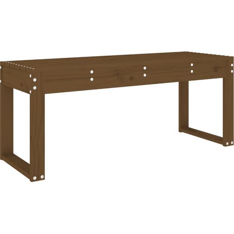 Maison Exclusive - Panca da Giardino Ambra 110x38x45 cm Legno Massello di Pino