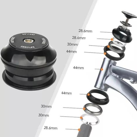 Ensemble de bols Peilin Death Car 44 mm en alliage d'aluminium pour vélo de route et VTT (1/5)