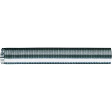 TUBO FLESSIBILE ESTENSIBILE ALLUMINIO NAT. D 25 CM