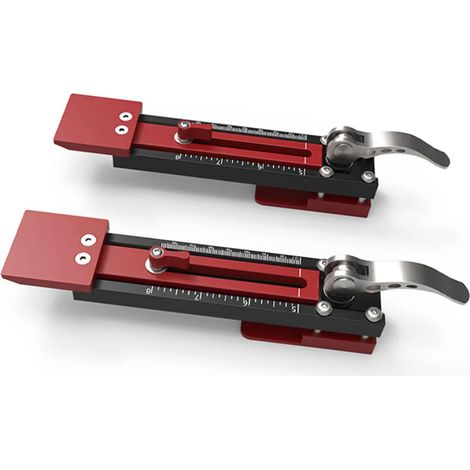 2 jauges de bardage acier carbone outil pose revêtement fibre-ciment kit retrait réparation maison (1/5)