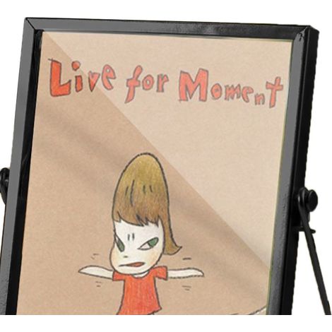 Cadre photo acrylique décoratif 14,5x19,5cm motif cartoon pour enfants, imperméable, ornement de bureau CBS1338, cadre métal noir (1/4)