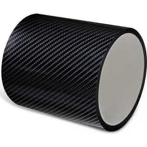 Protections de seuil de portière de voiture, film de protection anti-rayures en fibre de carbone 5D, autocollants automobiles, film anti-collision. (1/5)