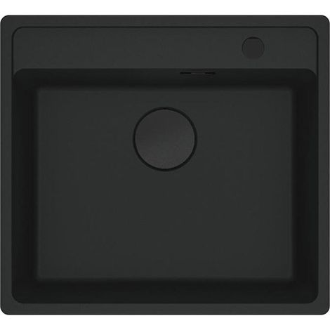 Franke Einbaubecken Maris MRG 610-52 A Fragranit Black Matt - Black Collection Excenterbedienung (1/3)