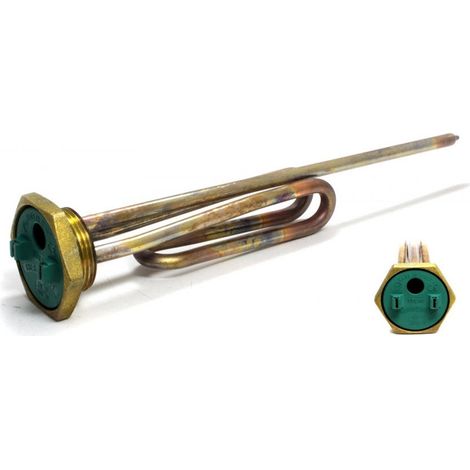 ELEMENT CHAUFFAGE 1''1 / 4 1500W COURBE POUR CHAUFFE EAU - WTH022UN