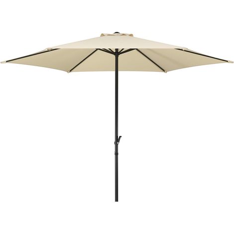 Schneider, Bergamo, ombrellone, naturale, circa 300 cm di diametro (1/5)