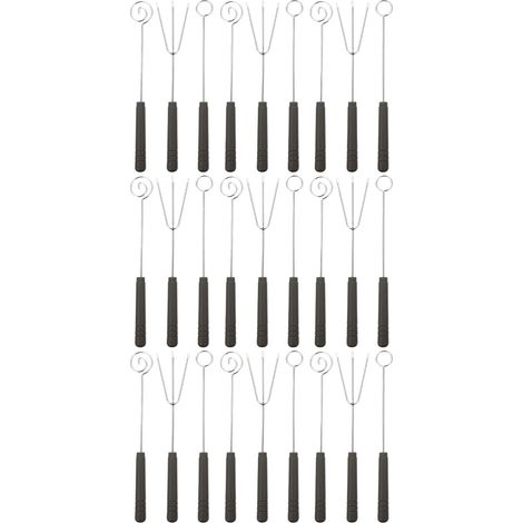 27 pièces de fromage blanc avec fourchettes à fondue au chocolat et aux fruits, petits outils pour tremper