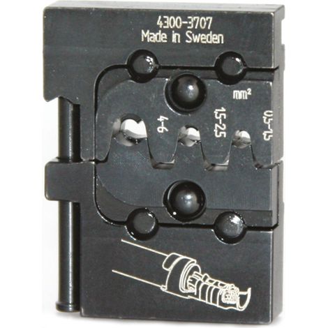 Jeu de matrices de rechange RS PRO, Automobile avec sertissage enveloppant ( Prix pour 1 )