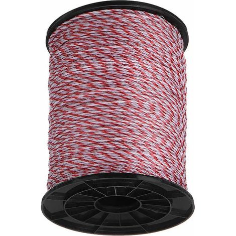 Corde éLectrique de ClôTure éLectrique de RéSistance Ultra-Faible 500M pour la ClôTure D'Animal de Mouton de BéTail de Cheval de Porc (1/5)