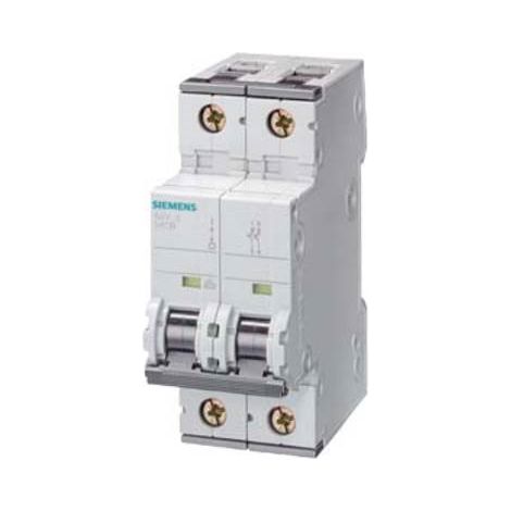 Siemens Leitungsschutzschalter 2 A 2-polig C (5SY6202-7)