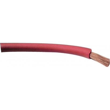 Câble Fil Unipolaire N07V-K sec. 25,00 mmq Rouge