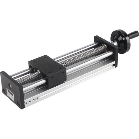 Linearschlitten, 2-Achsen-Kugelgelenk, manueller Schiebetisch, präzise Führungsplattform, 200 mm Hub (1/5)