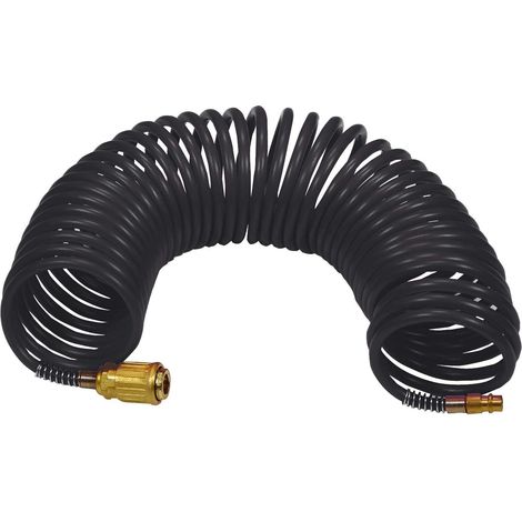 Stanley Tubo Spiralato Aria Compressa 6X8 15 Metri Con Attacco Rapido (1/5)