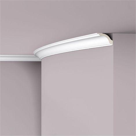 Cornice moulding NMC Z1220 Flex ARSTYL Noel Marquet Flexible Moulding Decorative moulding timeless classic design white 2 m (1/3)