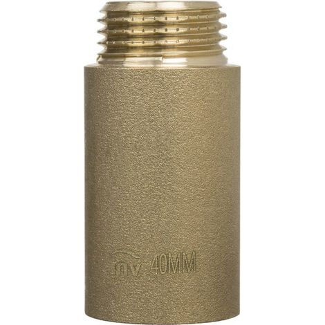 Prolunga in ottone da 1/2” 60 mm (1/2)