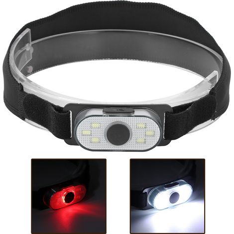 USB-Ladefunktion, wasserdichte Mini-LED-Stirnlampe, Taschenlampe für Outdoor-Aktivitäten wie Camping und Angeln (1/5)