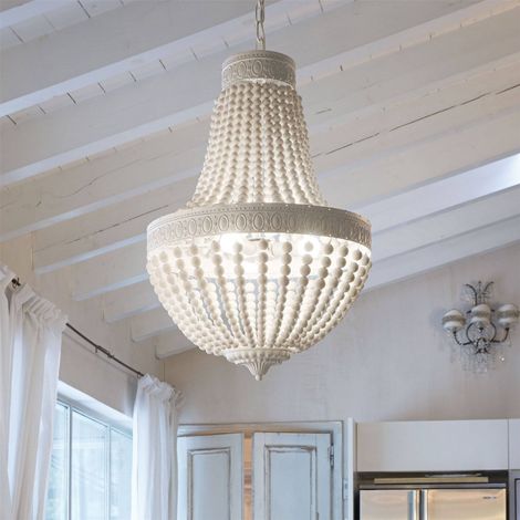 Ideal Lux Monet - 6 Licht Pendelleuchte Weiß (1/2)