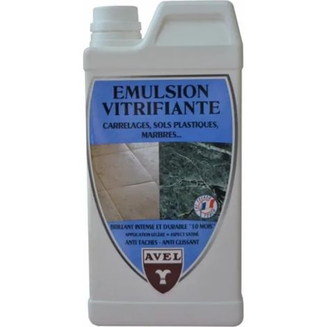 Emulsión transparente para acristalamiento de plástico/azulejos 1L - Avel