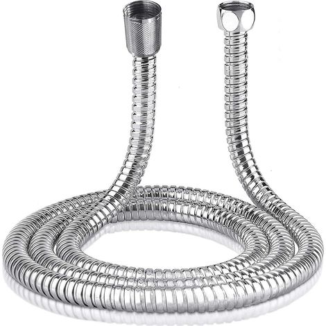 Tuyaux de douche – Raccord standard universel et flexible anti-torsion pour une utilisation et un réglage faciles – Matériaux non toxiques et remplacement facile (3 m) (1/5)
