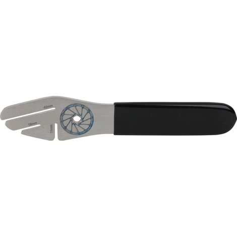 Clé De Dressage De Disque - Acier Inoxydable 4 mm - Pour Réglage Et Correction De Freins À Disque Vélo - 15 mm / 18 mm / 42 mm - 1 Pièce