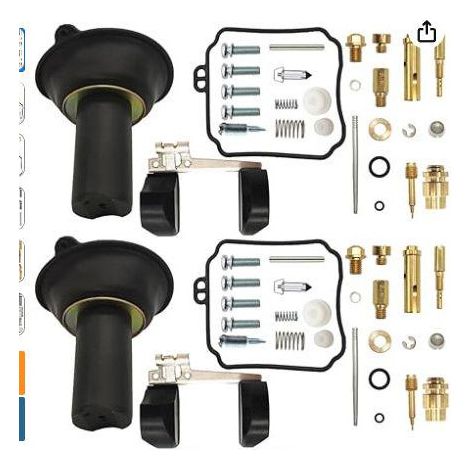 087 Compatible avec Yamaha V Star 650 XVS650 XVS650A XVS650AT 19