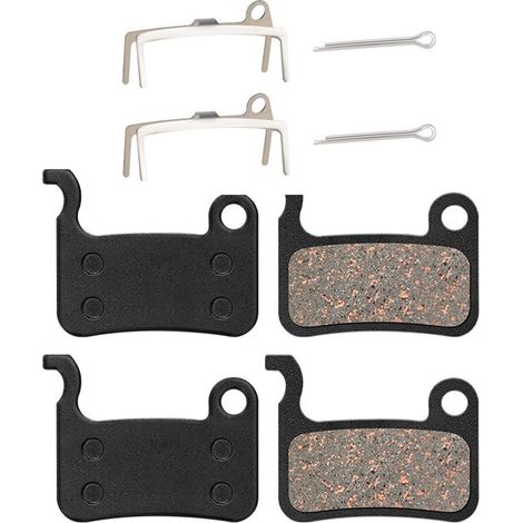 Plaquettes De Frein À Disque - Résine - Compatible Avec Freins À Disque Shimano XTR M965 M975 Saint M800 Deore XT M775 SLX M665 Alfine S501 - 4 Paires (1/5)