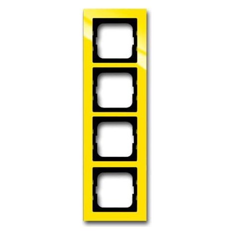Cadre 5 Poussoirs Jaune 2CKA001754A4349 ABB 586139