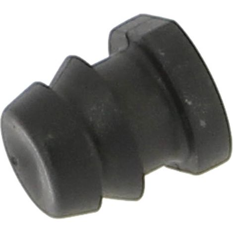 Bouchon cannelé plastique fin de ligne Ø16