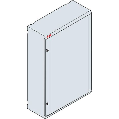 Cassetta resina taglia-5 24X 5MOD. porta trasparente Abb