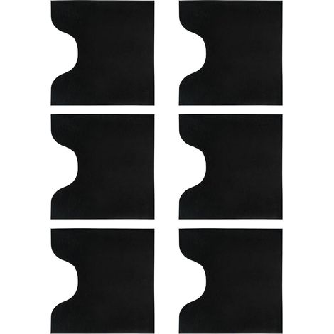 training mats absorbent toilet mat soft U shaped rounded and