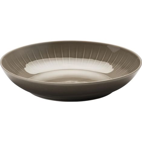 Assiette Creuse Grise 23 cm (1/2)